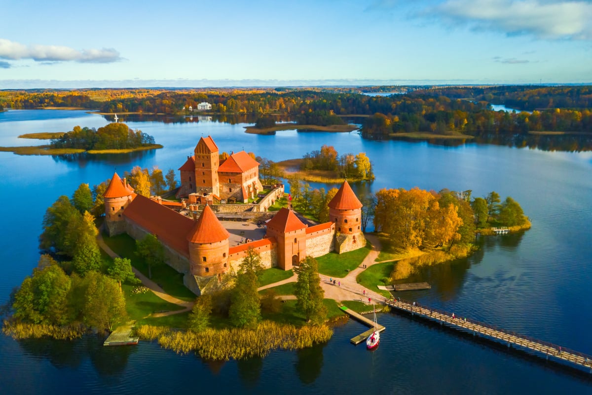 Trakai Castle near Vilnius