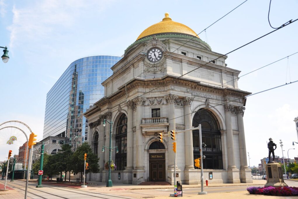 Buffalo Savings Bank building in Buffalo, NY