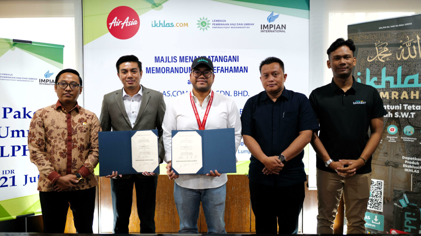 ikhlas.com teams up with LPHU Muhammadiyah and Impian International to serve 50,000 umrah pilgrims